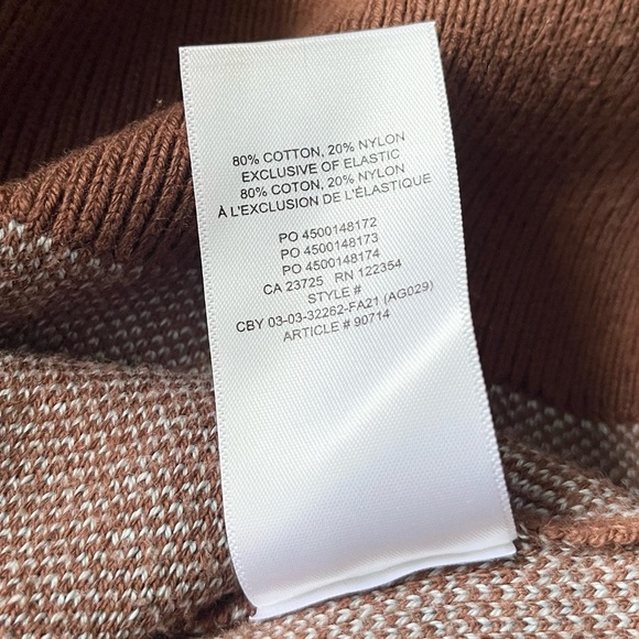 Aritzia Sweater Women’s Small TNA Brown Century Elephant Sweater - Picture 6 of 8